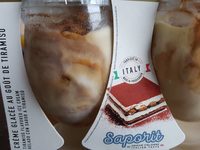 Crème glacée au goût de tiramisu