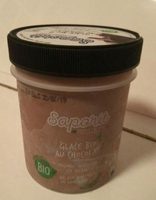 Glace bio au chocolat