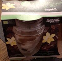 Chocolat liegeois vanille
