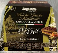 Buche glacé chocolat dubai