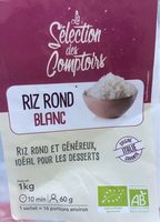 Riz rond blanc
