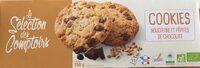 Cookies nougatine et pépites de chocolat
