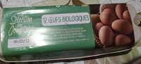 12 oeufs biologiques