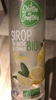 Sirop au sucre de canne bio Citron
