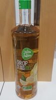 Sirop au sucre de canne BIO Citron