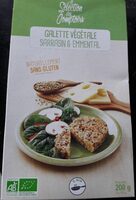 Galette végétale sarrasin & emmental