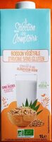 Boisson végétale d'avoine sans gluten