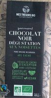 Chocolat Noir 60% Degustation aux Noisettes