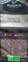 Graines de lin brun