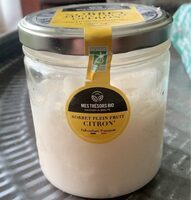 Sorbet plein fruit citron
