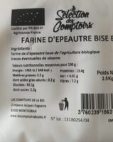 Farine épeautre bise