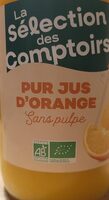 Pur jus d'orange sans pulpe
