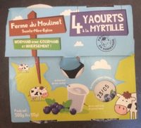 Yaourt a la myrtille