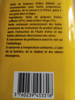 Huile de grignons d’olive