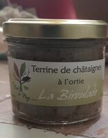 Terrine de châtaigne à l'ortie