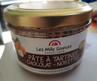 Pâte à tartiner chocolat-noisette