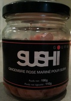 Gingembre rose mariné pour sushi