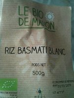 Riz basmati blanc