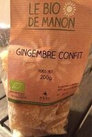 Gingembre Confit