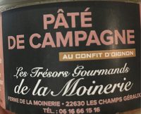 Pâté de campagne au confit d'oignon