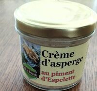Crème d'asperge au piment d'Espelette