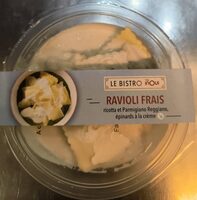 Ravioli frais ricotta et épinards