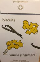 Biscuits Vanille Gingembre