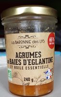Agrumes aux baies d'eglantine et huile essentielle