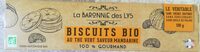 Biscuits Bio au Thé Vert Saveur Mandarine