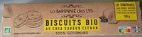 Biscuits au Chia Saveur Citron