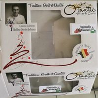Bûche chocolat bio/framboise bio