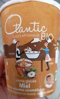 Glace artisanale bio miel noisettes
