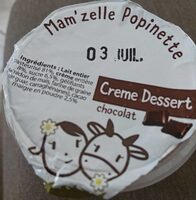 Crème dessert chocolat
