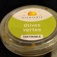 Olives vertes tartinables