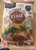 Emincés de kebab au poulet