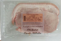 Jambon Cuit Supérieur Blanc 4 Tranches Élaboré sans Nitrite