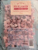 Dés de jambon nature
