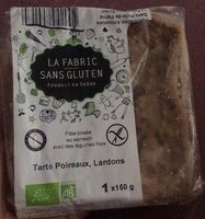 Tarte poireaux lardons