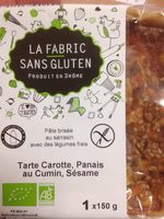 Tarte carotte, panais au cumin, sesame