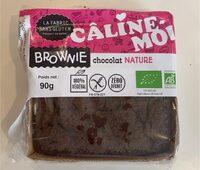 Brownie chocolat nature
