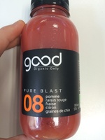Pure blast 08 pomme raisin rouge fraise citron graines de chia