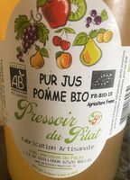 Pur jus de pomme bio