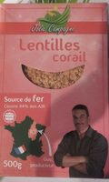 Lentilles corail