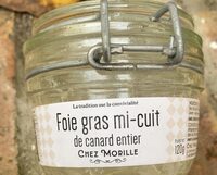 Foie gras mi-cuit de canard entier
