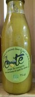 Soupe courgette curcuma citron