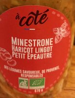 Minestrone haricot lingot petit épautre