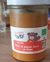 Purée de patate douce au thym