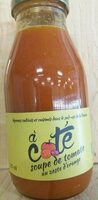 Soupe de tomate au zeste d orange