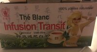 Thé blanc infusion transit