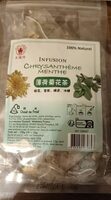 Infusion chrysanthème menthe